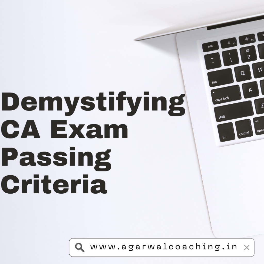 Crossing the Threshold: Understanding the Passing Criteria for CA Exams
