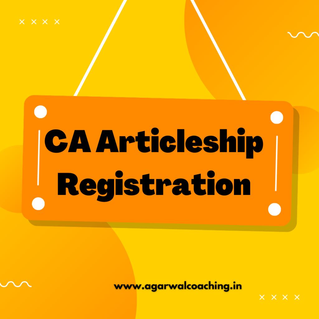 CA Articleship Registration after Passing CA Intermediate: A Step-by-Step Guide